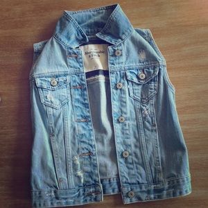 Abercrombie and Fitch Jean Vest